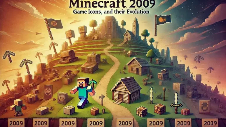 Discovering Minecraft (2009) Game Icons and Banners